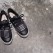 「White Mountaineering」 LEATHER CHECK LOW CUT SNEAKERS