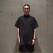 「WHOWHAT」 WIDE SHIRT SHORT SLEEVES BLACK