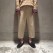 「bukht」 NEW BIG CHINO TROUSERS 2 OVER DYE