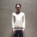 「White Mountaineering」 CABLE & JACQUARD PATTERN ROUND NECK KNIT PULLOVER/GRAY