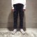 「White Mountaineering」 HUMMINGBIRD PRINT STRETCH TAPERED ANKLE PANTS /NAVY