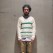 「Harapos Reales」 Wave Border L/S Sweater