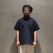 「ALLEGE」 PULLOVER S/S SHIRTS/NAVY