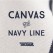 CANVAS with NAVY LINE POP