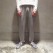 「bukht」 2 TUCK EAZY TROUSERS/HEATHER GRAY