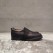 「SUNSEA」 Lace-up Plain Shoes Oiled Suede/BLACK