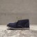 「Nepco Footwear」 Ripple Sole Suede Chukka Boot/Navy