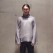 「SUNSEA」 Micro Pile Roll Neck Pull Over/Gray