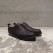 「SUNSEA」 Oiled Suede One-Piece Shoes/Oiled BK Suede