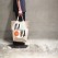 「STUSSY Livin’ GENERAL STORE」 GS Canvas Art Tote by Robbie Simon