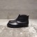 「SUNSEA」 One Side Gore Boots/Black