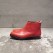「SUNSEA」 One Side Gore Boots/Red