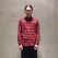 「White Mountaineering」 BUFFALO CHECK ELBOW PATCH SHIRT/RED