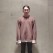 「SUNSEA」 W-face Wool Crewneck Pull Over/Brown×Gray