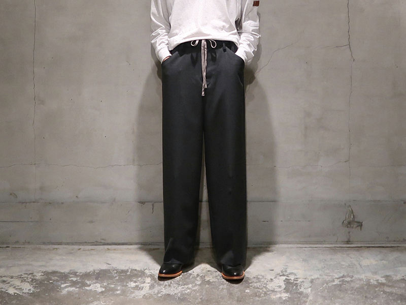 SUNSEA 21aw N.M Thickened w/耳 Wide Pants