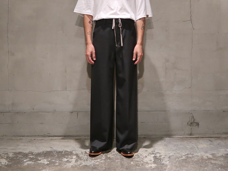 sunsea 21aw n.m.thickended w/耳 pants-